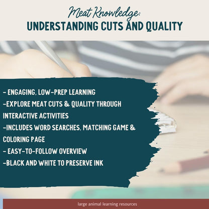 PRINTABLE Hog Meat Cuts and Quality - Learning About Pork